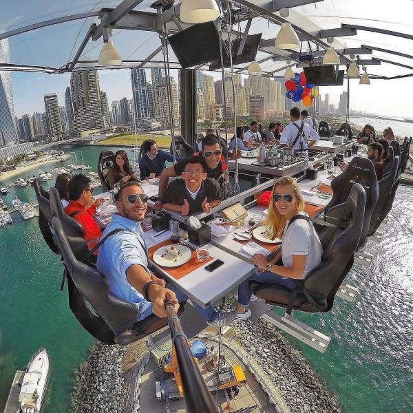 Dinner in the Sky - Lunch