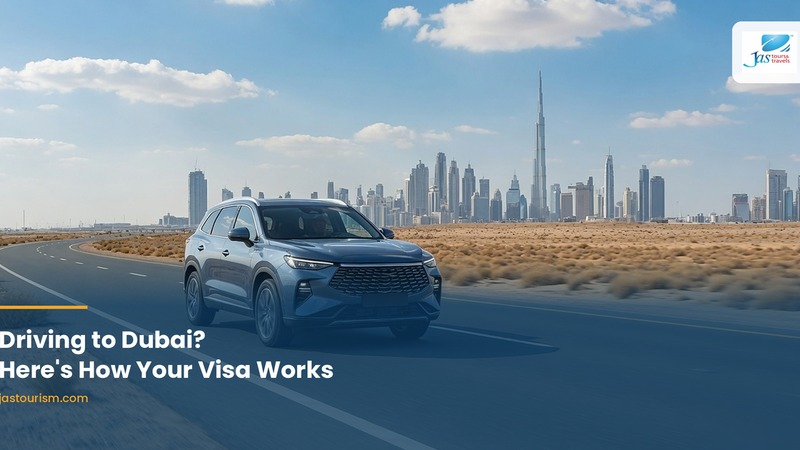 Dubai visa for Indians driving from the Gulf by road